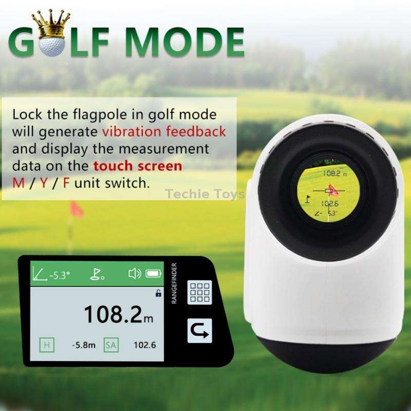 ARTBULL Touch Screen Golf Laser Speed Measurement Rangefinder(NP600)