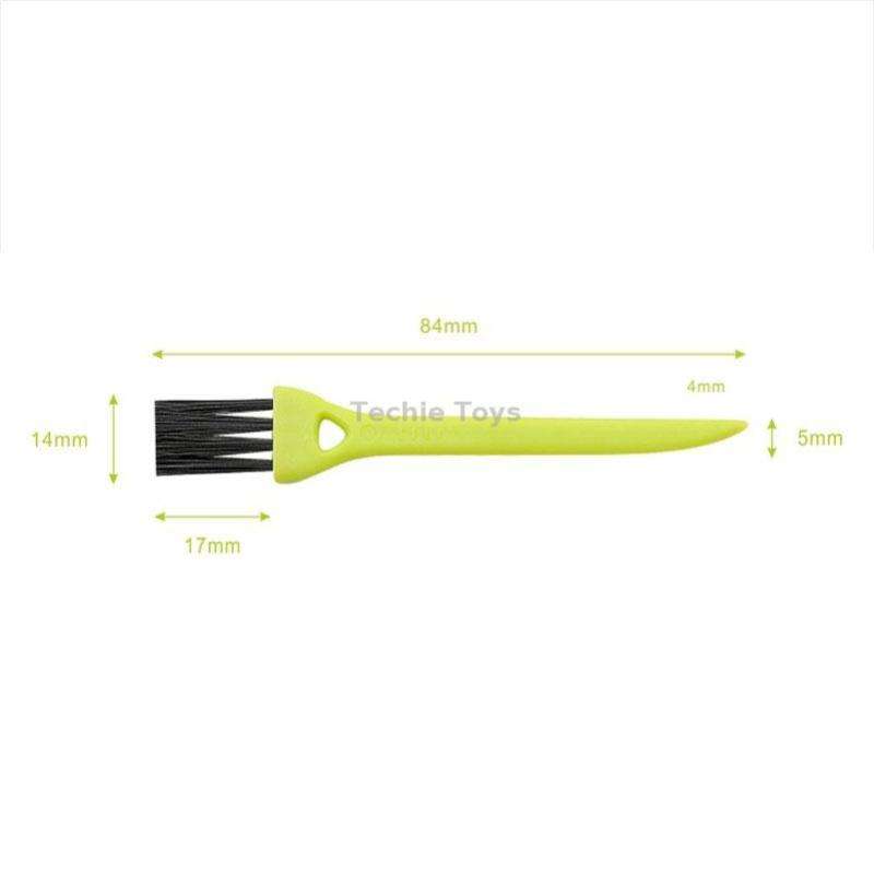 50 PCS Razor Brush Crevice Cleaning Brush Groove Brush Mini Small Brush(Random Color Delivery)