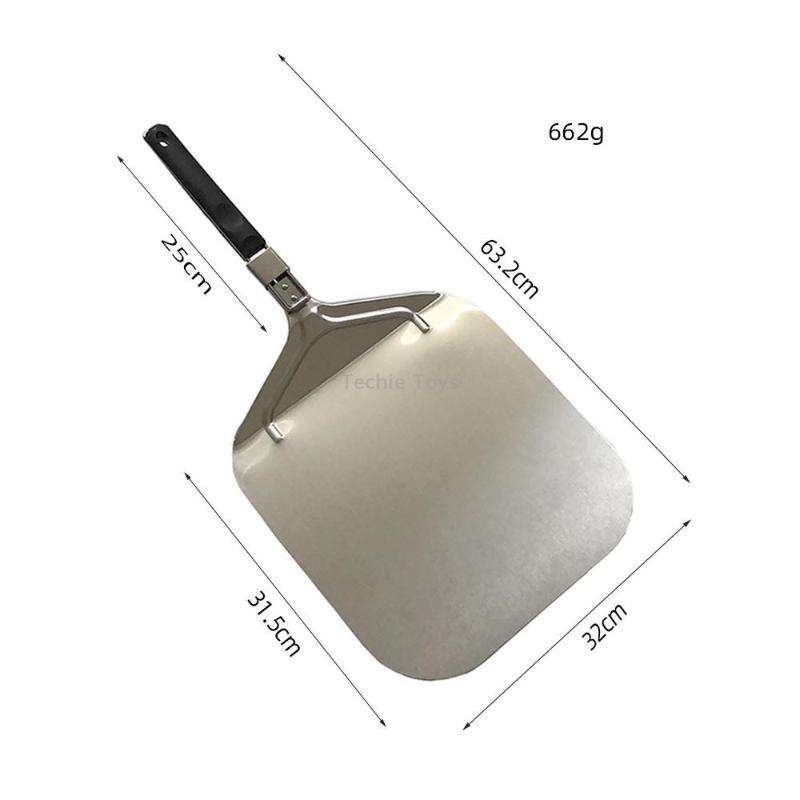 Handle Foldable Pizza Cake Aluminum Spatula(A)