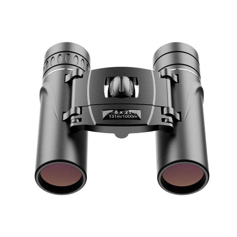 APEXEL 8 x 21 Zoom Binoculars Telephoto 3000m Long Distance Foldable HD Mini Telescope(Black)