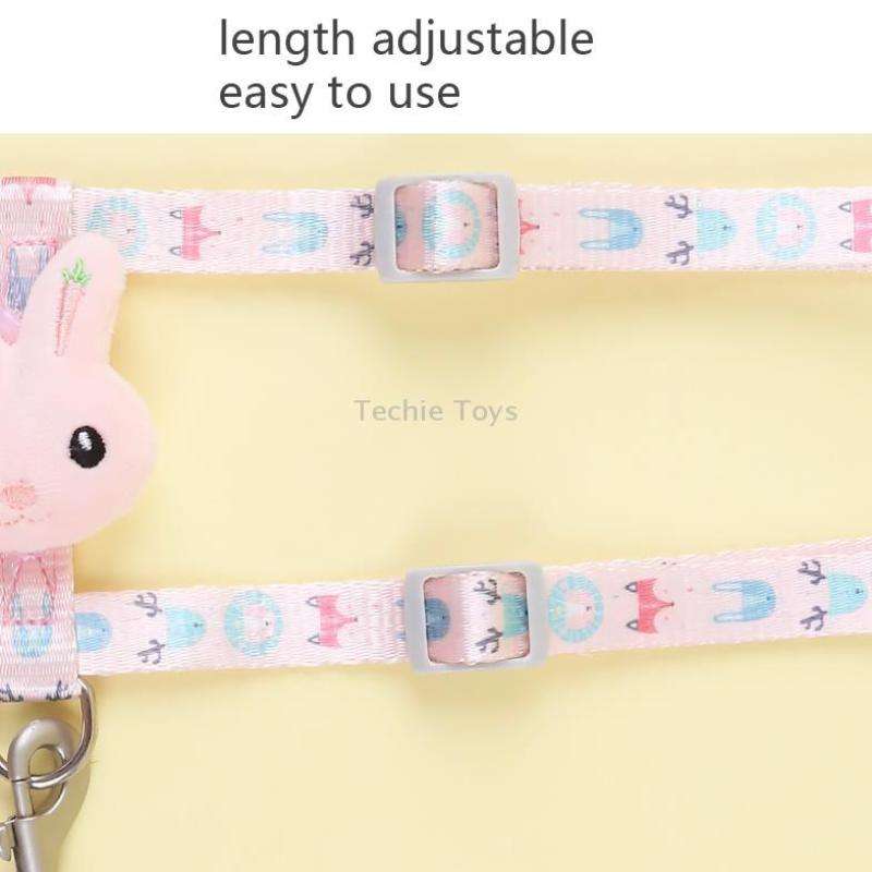 Rabbit Head Type Anti-breakaway Adjustable Cat Leash, Size: Small Suitable for Within 3kg(Green)
