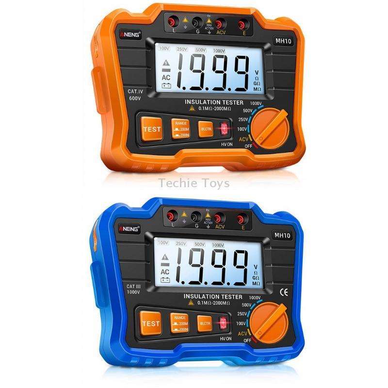 ANENG MH10 Digital High Precision Insulation Resistance Tester(Blue)