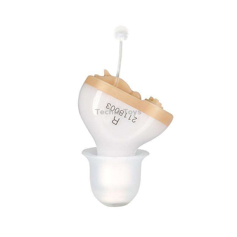 Battery Type Digital Noise Reduction Hearing Aid Elderly Sound Amplifier(White Right Ear)