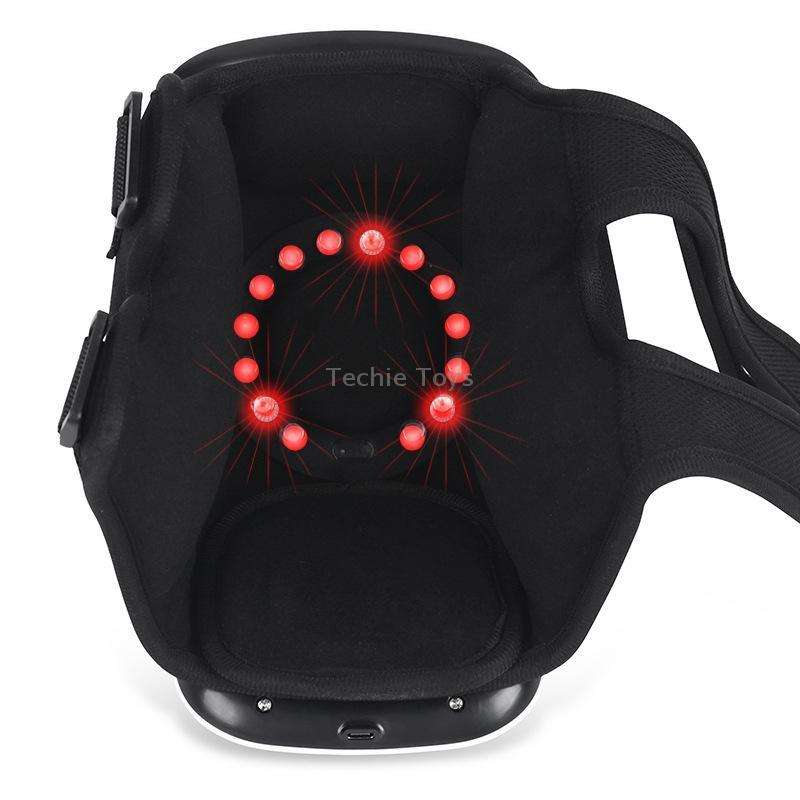 Rechargeable Infrared Hot Compress Knee Massager Physiotherapy Device(English)