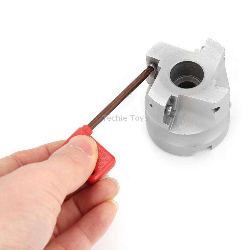 Milling Shank Cutter Blade Set(MT2-FMB22 Milling Tool Holder +50 Cutter + 10 Knives)