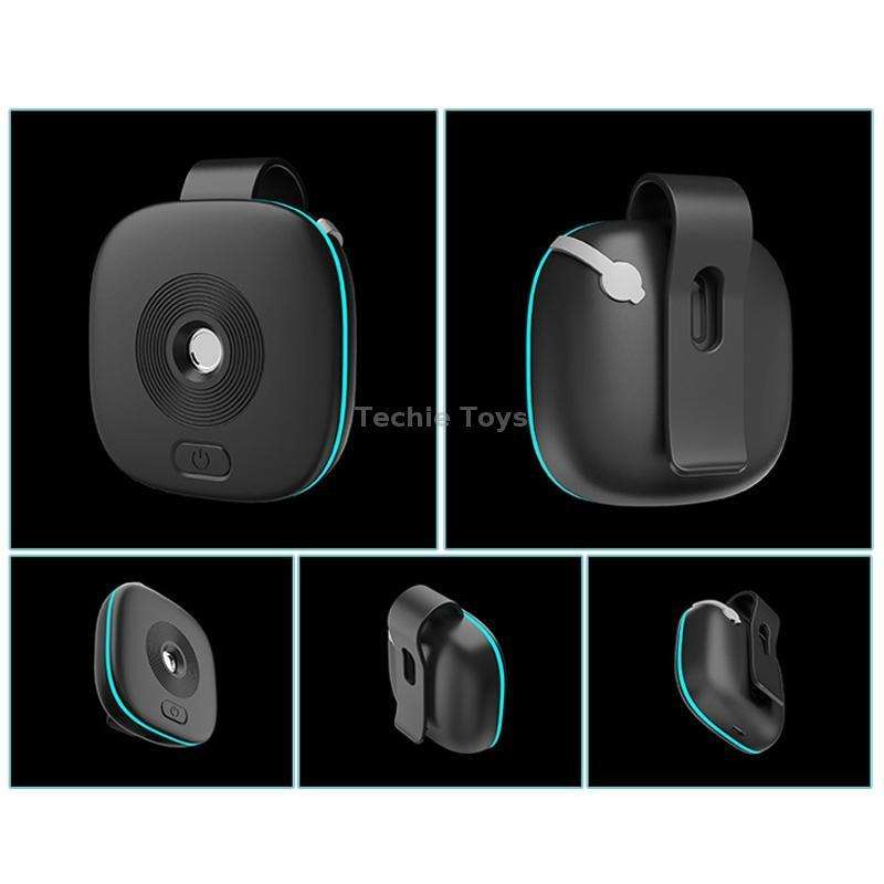 Outdoor Mosquito Repellent Ultrasonic Portable Spray Fragrance Mosquito Repellent(Black)