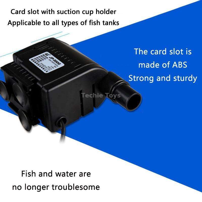 Multifunctional Fish Tank Filter Oxygenation Silent Pump, CN Plug, Specification: JP-700G 12W