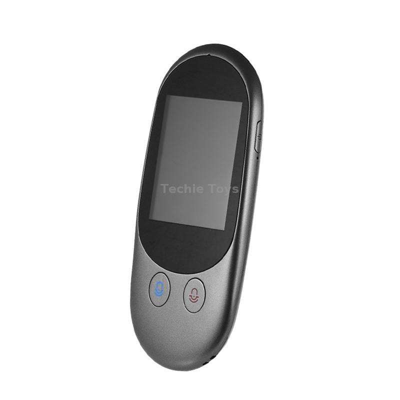 Travel Simultaneous Translator Scanning Recording Intelligent Voice Translator(Black)