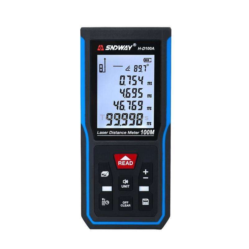 SNDWAY H-D100A Handheld Laser Rangefinder Infrared Measuring Instrument, Distance: 100m