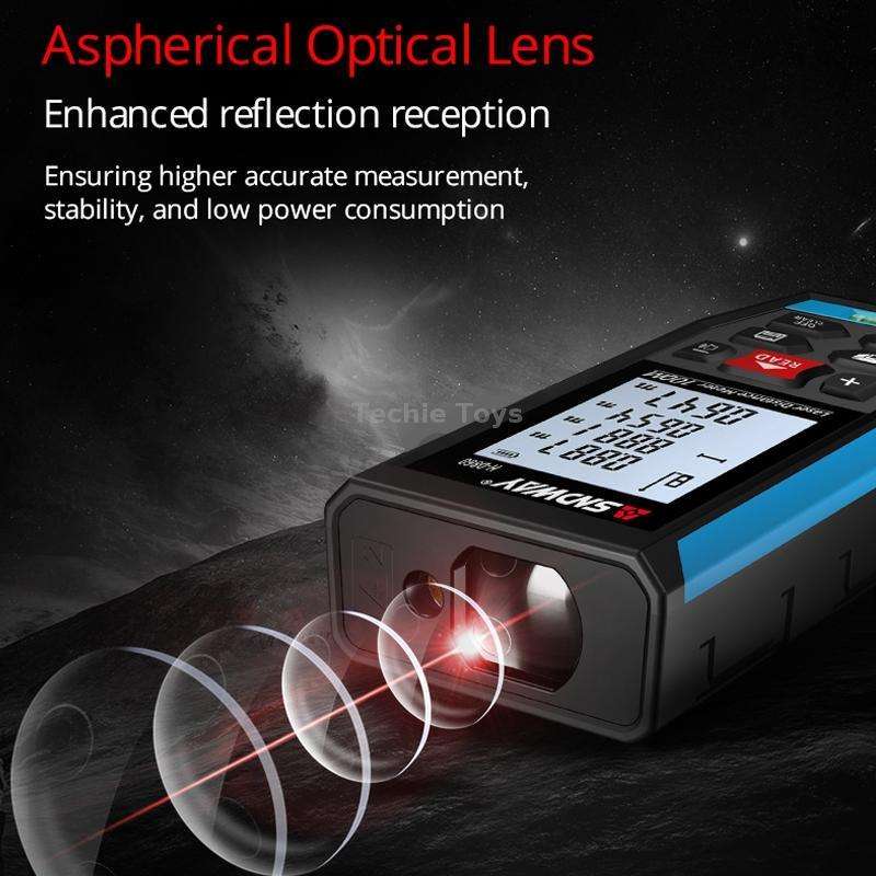 SNDWAY H-D100A Handheld Laser Rangefinder Infrared Measuring Instrument, Distance: 100m