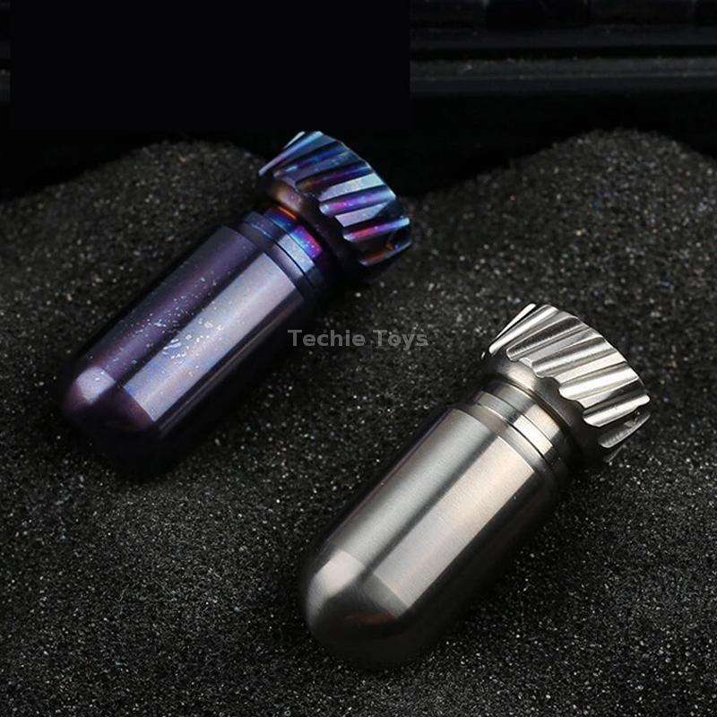 Portable Pure Titanium Mini Waterproof Warehouse Sealed Jar Pill Box, Color: Primary Color