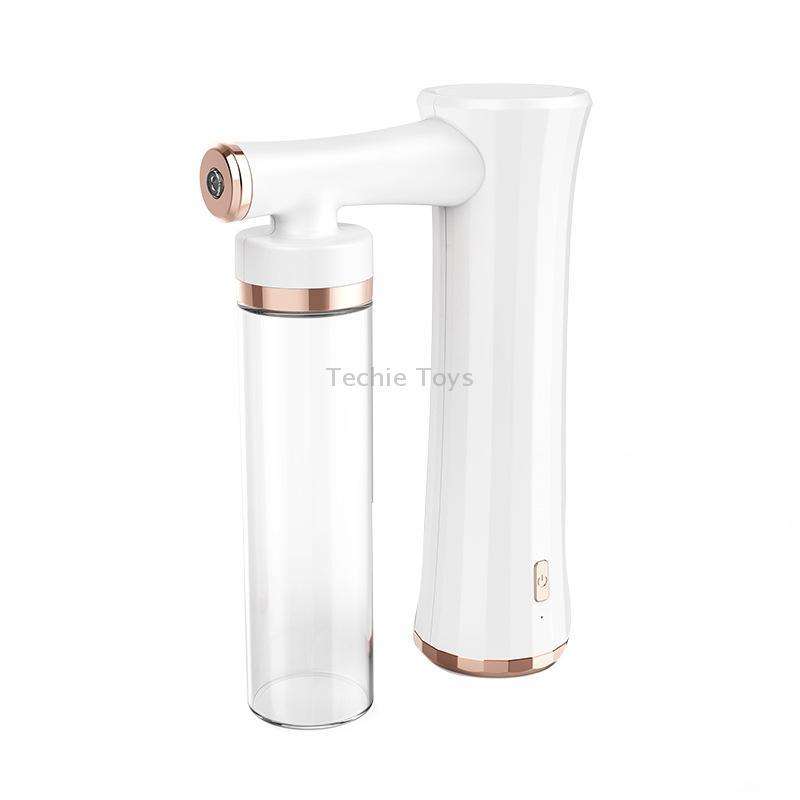 XL022 Blue Light Nano High Pressure Oxygen Handheld Home Beauty Instrument Essence Importer(White)