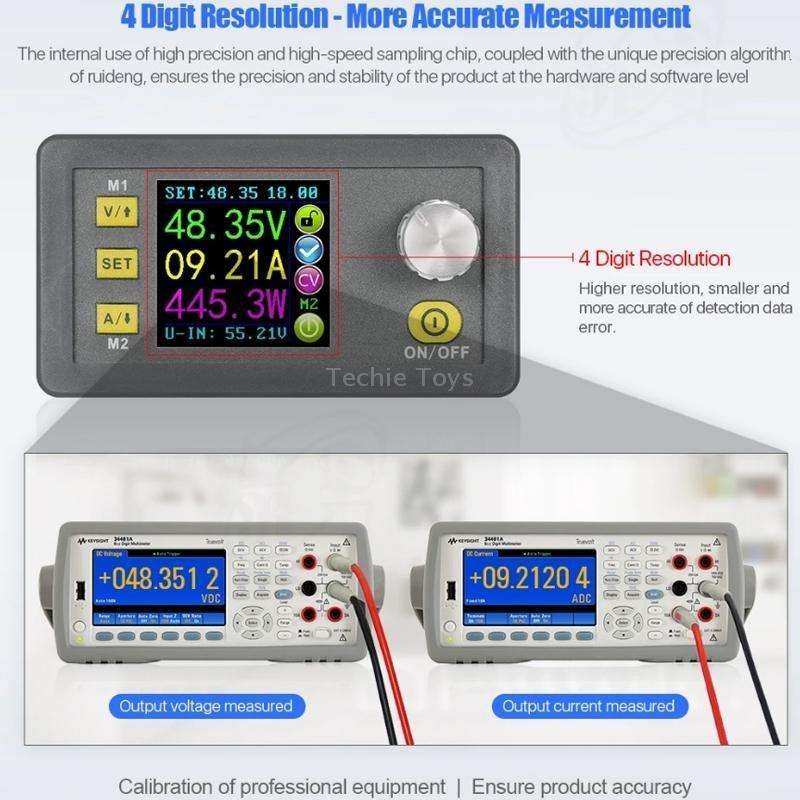 DPS5020 50V/20A CNC DC Adjustable Voltage Regulated Power Buck Module