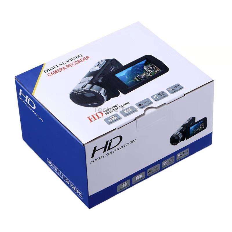 1080P 24MP Foldable Digital Camera, Style: Remote Control Model