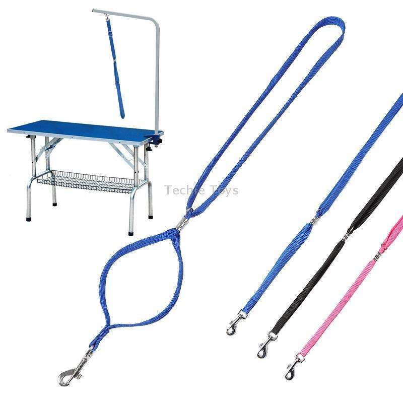 4 PCS Pet Bath and Grooming Table Fixed Rope Dog Traction Rope, Color: Pink