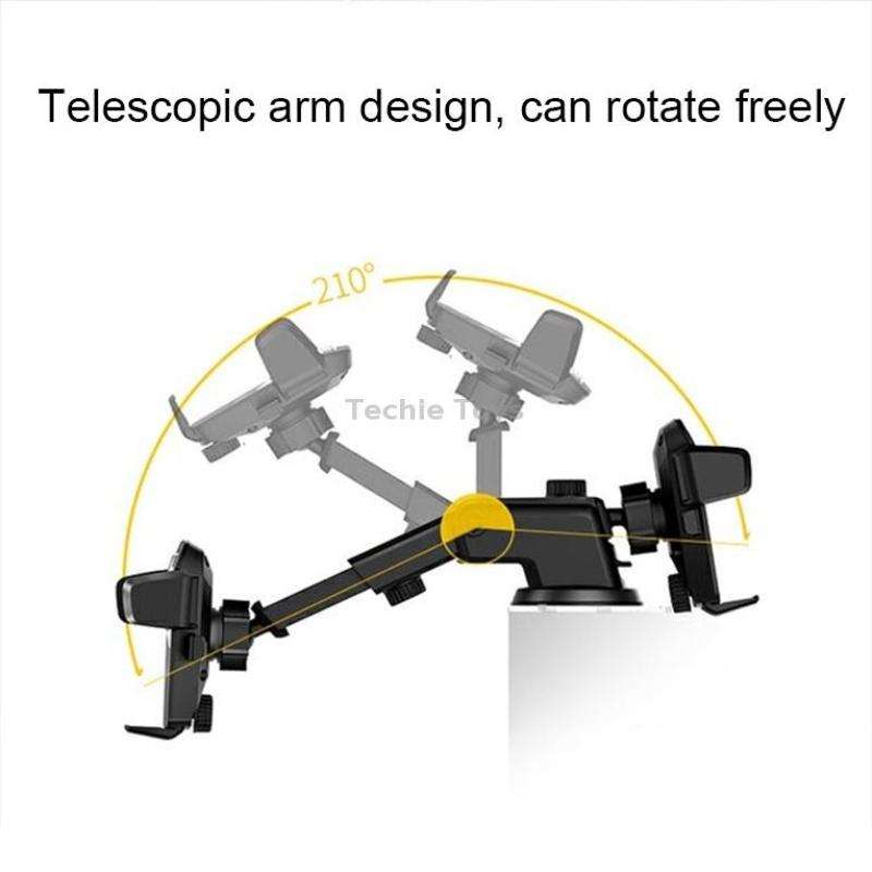 Multifunctional Telescopic Car Phone Holder(Gold)