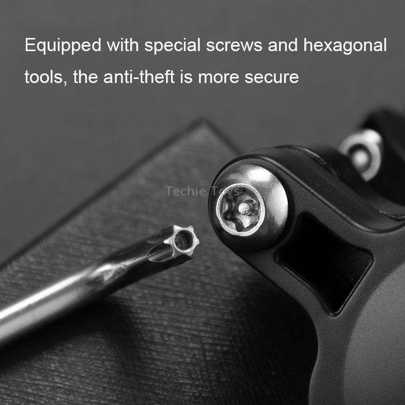 Bicycle Tracker Anti-Lost Cover for AirTag, Color: 4634 Black