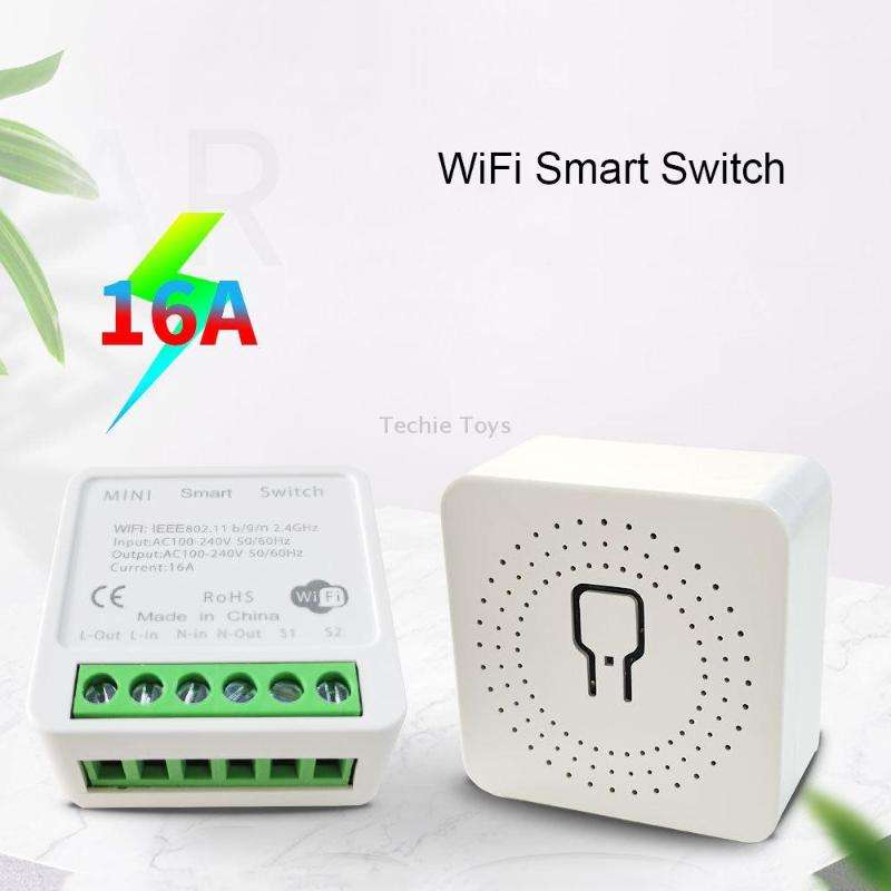 003 WiFi App Remote Voice Control Smart Switch(WiFi+Bluetooth Dual-mode 16A)