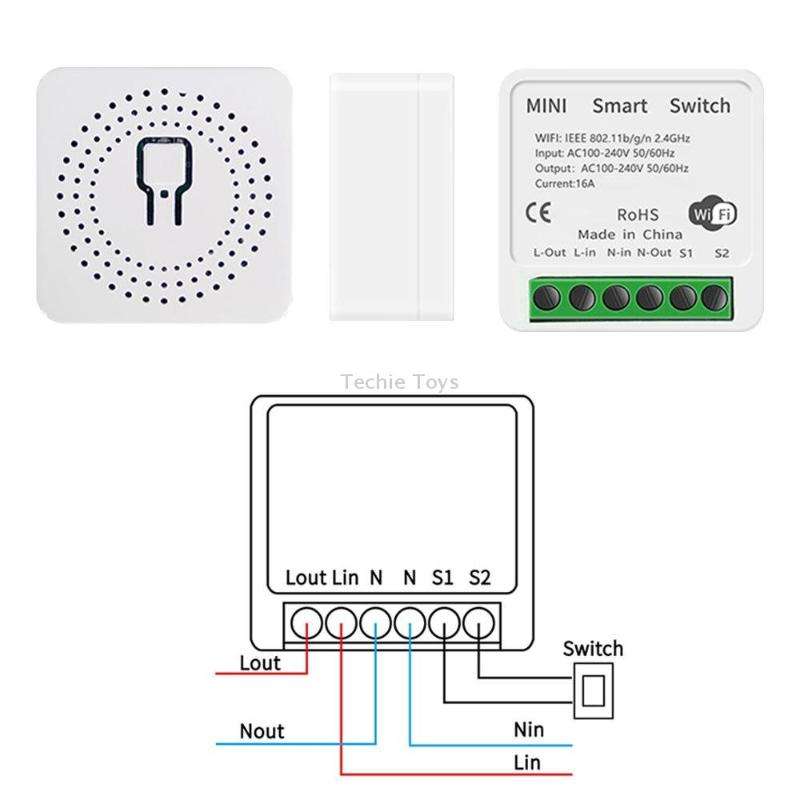 003 WiFi App Remote Voice Control Smart Switch(WiFi+Bluetooth Dual-mode 16A)