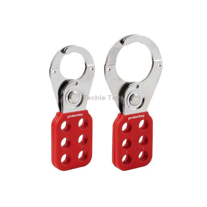 Prolockey Industrial Safety Steel Anti-Rust Six-Link Hasp Lock, Specification: SH02