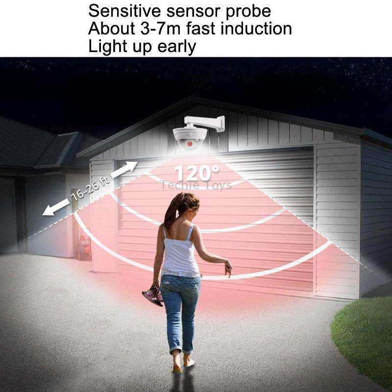 Solar Simulation Camera Monitoring Light Human Body Induction Wall Light(TY11301 LED)
