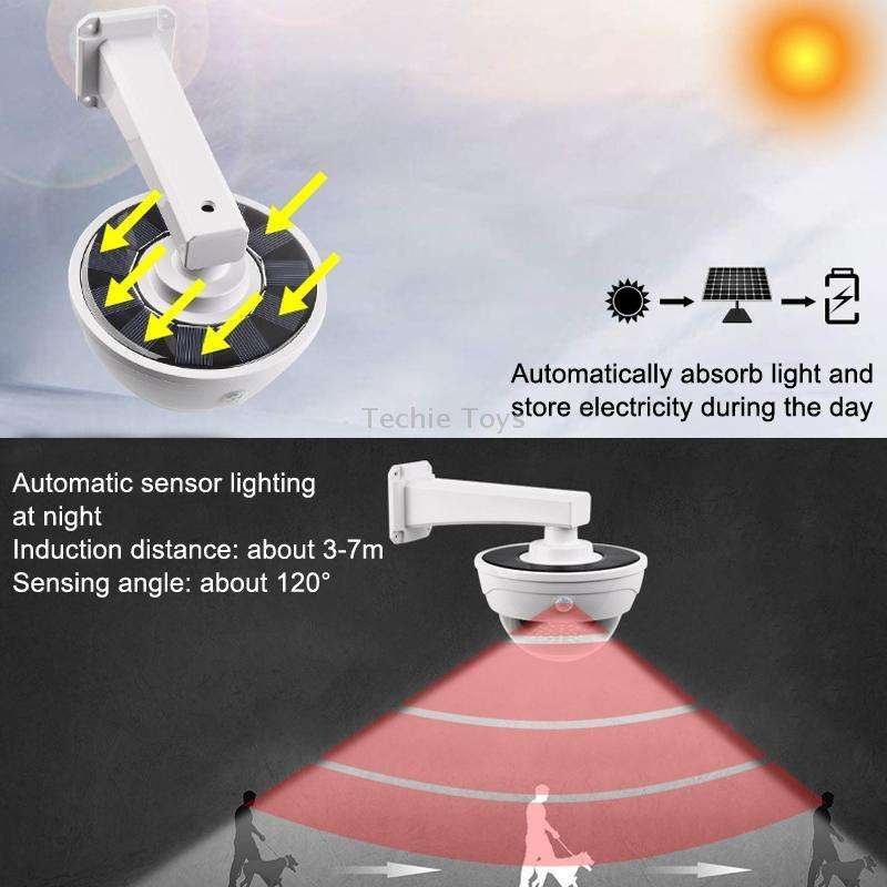 Solar Simulation Camera Monitoring Light Human Body Induction Wall Light(TY11301 LED)