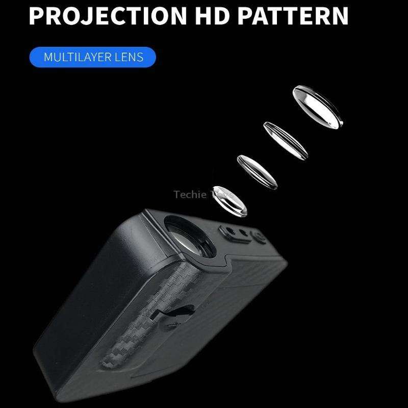 LED Infrared Induction Car Door Welcome Light Night Projection Ambient Light, Specification: XXXX4 (