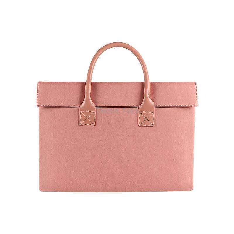 ST04 Waterproof Portable Laptop Case, Size: 15.6 inches(Beauty Pink)