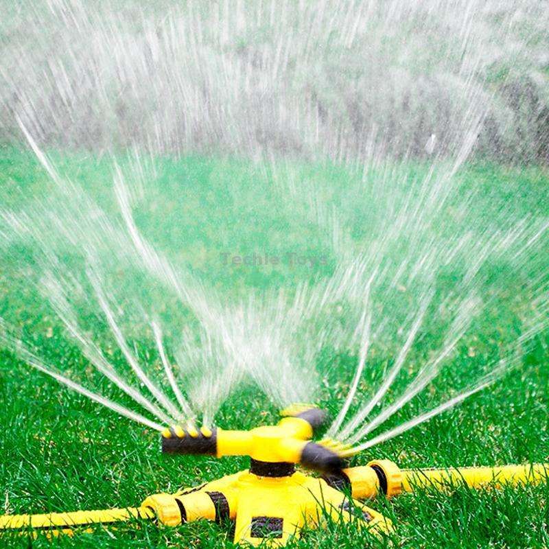 360 Degrees Rotating Watering Device, Style: With 1 inch Connector