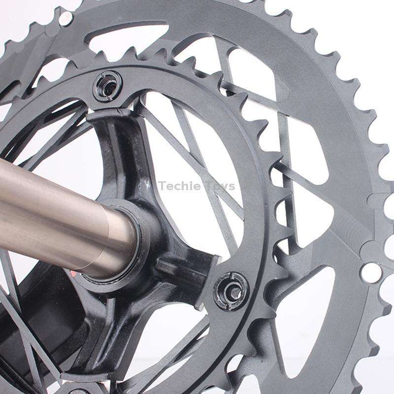 RACEWORK RKRFA Road Bike Aluminum Alloy 22-speed Crankset, Spec: 53-39T with BB