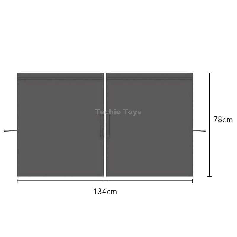 Car Curtain Sunshade Car Privacy Partition Curtain, Size: 134x78cm
