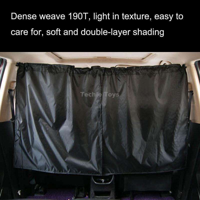 Car Curtain Sunshade Car Privacy Partition Curtain, Size: 134x78cm