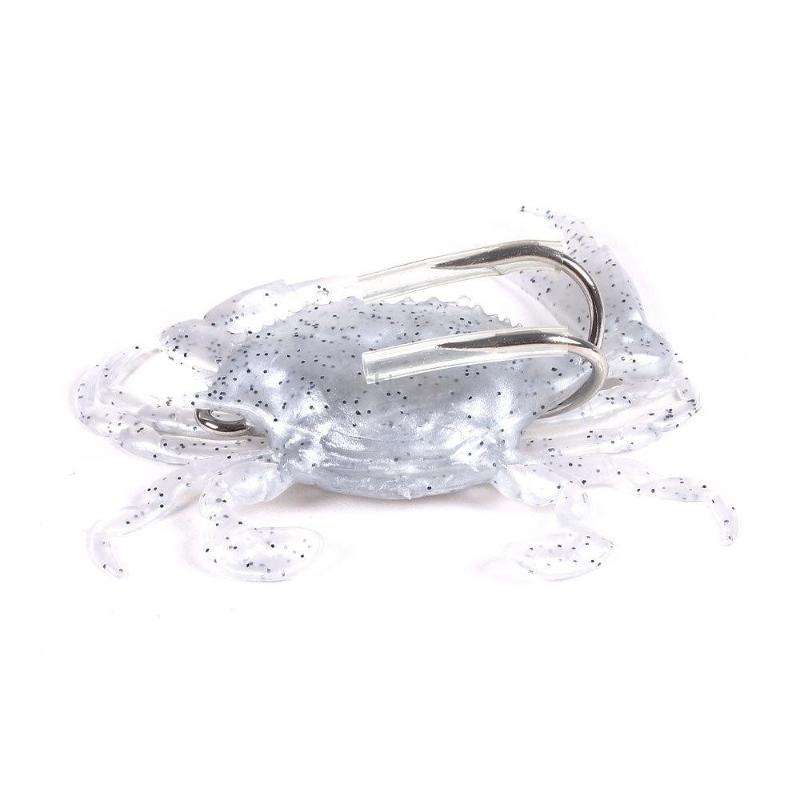 3 PCS HENGJIA SO068 Submerged Crab Hook Anti-hanging Bottom Ice Fishing Bait, Color: 8cm 19g 2