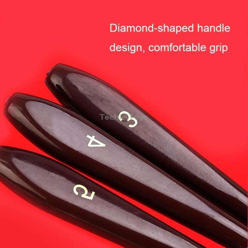 1 Sets/5PCS Wooden Handle Acrylic Painting Gouache Paint Knife