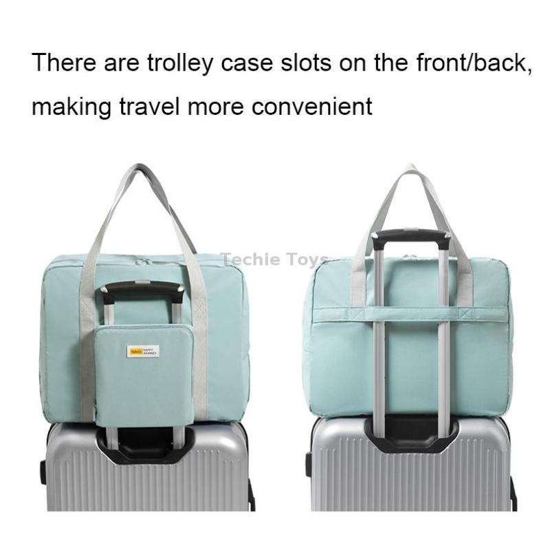 RH2202 Portable Foldable Travel Bag with Expansion Function(Khaki)