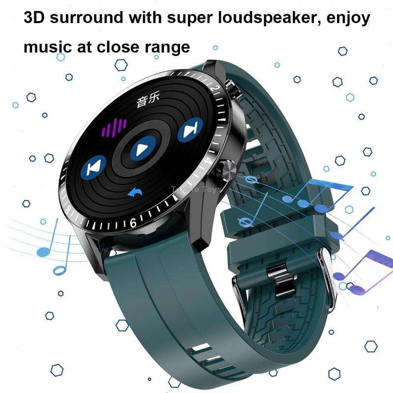 I9 1.3 Inch Heart Rate/Blood Pressure/Blood Oxygen Monitoring Watch, Color: Orange