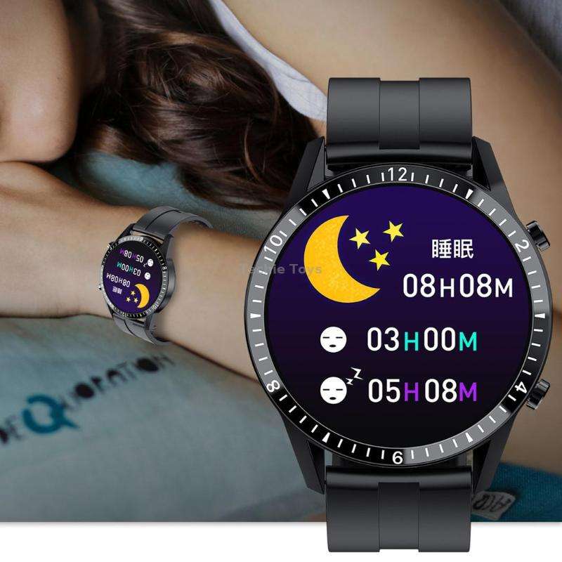 I9 1.3 Inch Heart Rate/Blood Pressure/Blood Oxygen Monitoring Watch, Color: Orange