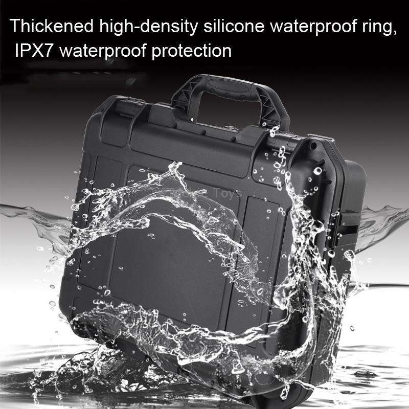 Waterproof Storage Box Carrying Protective Box for DJI Mini 3 Pro(Black)