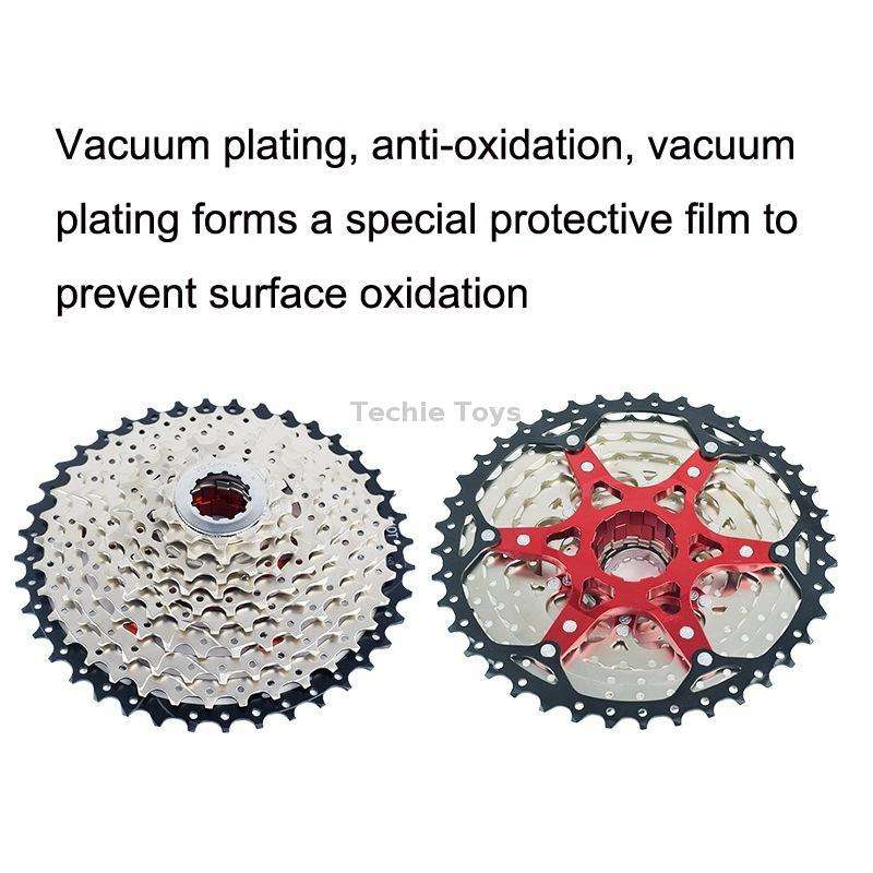 VG Sports Split Mountain Bike Lightweight Cassette Flywheel, Style: 8 Speed 42T (Silver)