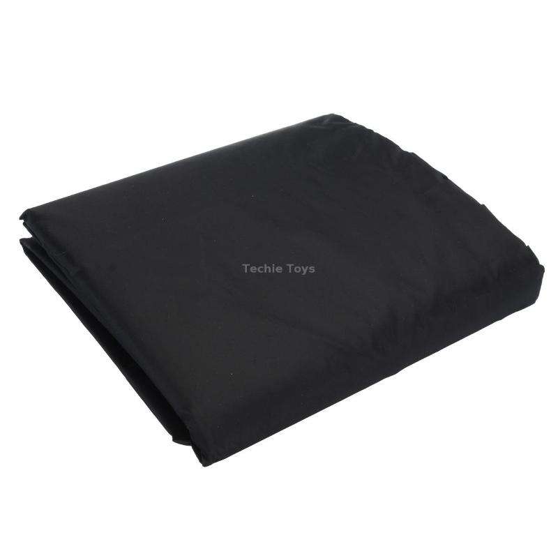 210D Oxford Cloth Golf Cart Cover Scooter Kart Dust Cover, Specification: 242 x 122 x 168 cm(Black)