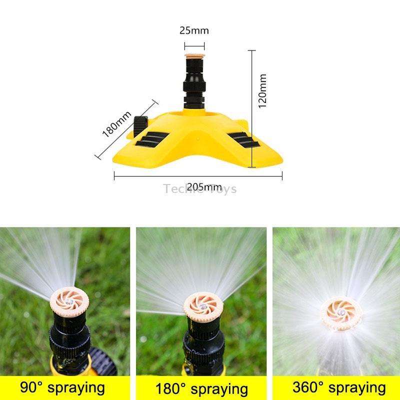 Roof Cooling Sprinkler 360 Degree Adjustable Automatic Sprinkler(Base+Sprayer)