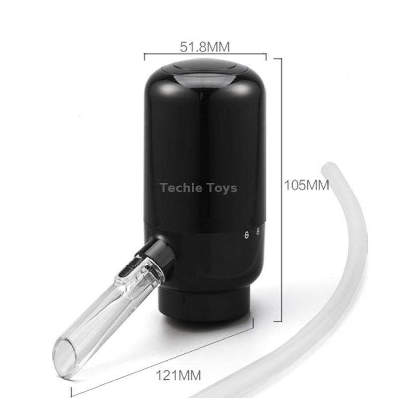Electric Red Wine Decanter Dispenser,Style: Red ABS