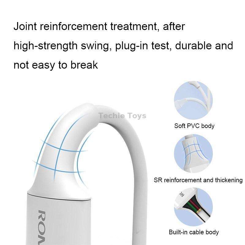 ROMOSS CB251V 3.5A USB To 8 Pin+Type-C+Micro USB 3 In 1 Charging Cable, Length: 0.6m