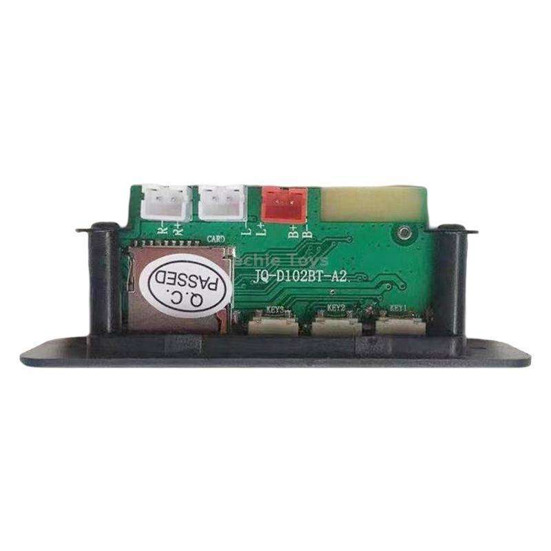 JQ-D102BT With Amplifier Recording Calls MP3 Bluetooth Decoder Board Module(Black)