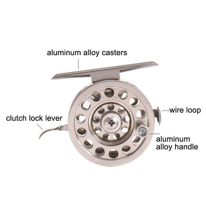 LEO 27757 Fast Reel Before Reeling Lever Brake Ice Fishing Reel, Specification: BLD 60 Right Hand