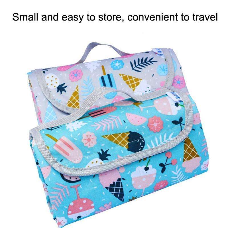 Spring Outing Portable Moisture-proof Picnic Mat Outdoor Tent Campground Mat, Size: 150x200cm(Blue)