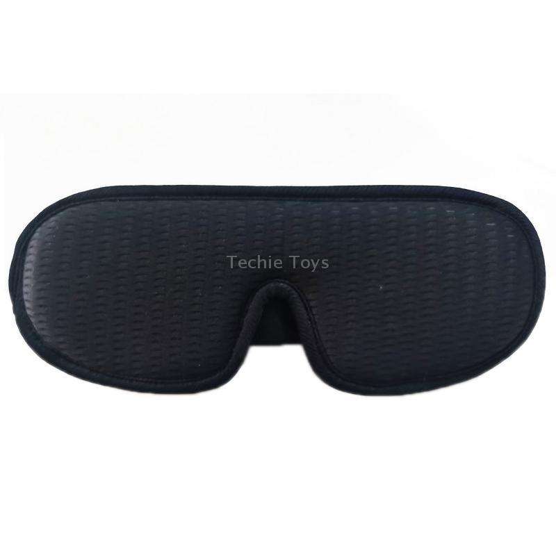 3D Breathable Shading Eye Protection Sleep Eye Mask(Black)