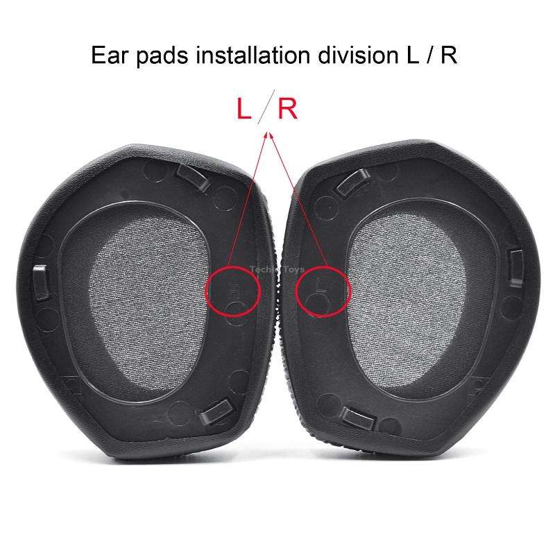 2 PCS Earpad for Sennheiser HDR RS165 RS175 RS185 RS195,Style: Football Net Earmuff