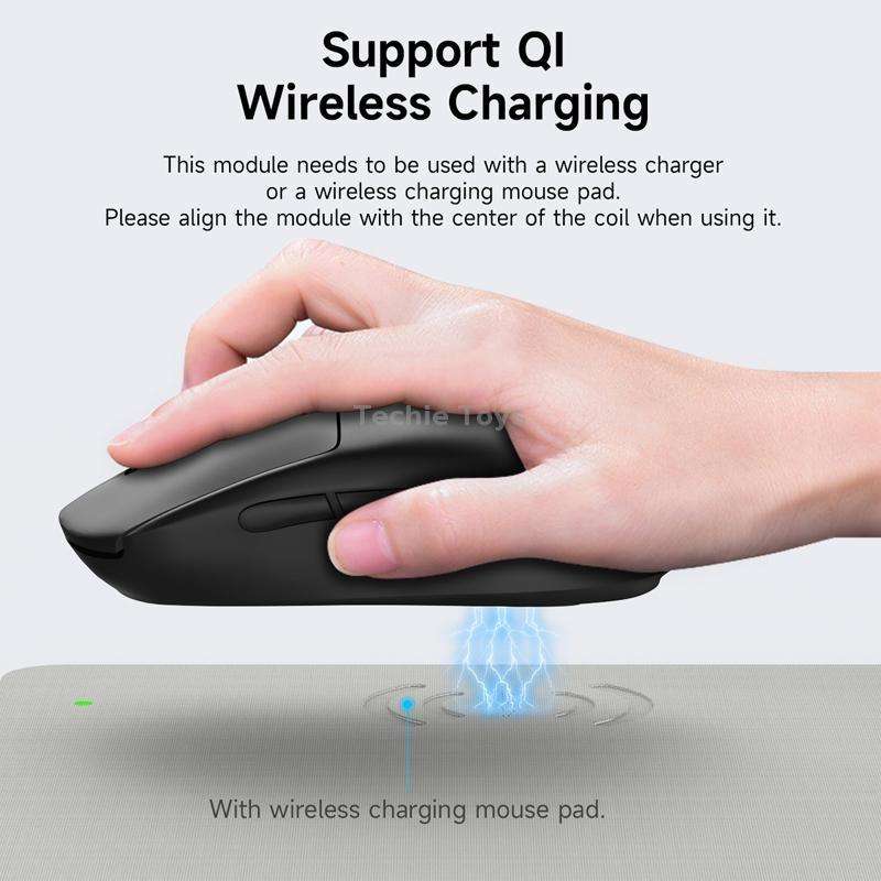 For Logitech G502 / G703 / G403 / G903 / GPW / GPW2 Mouse Wireless Charging Module Flash