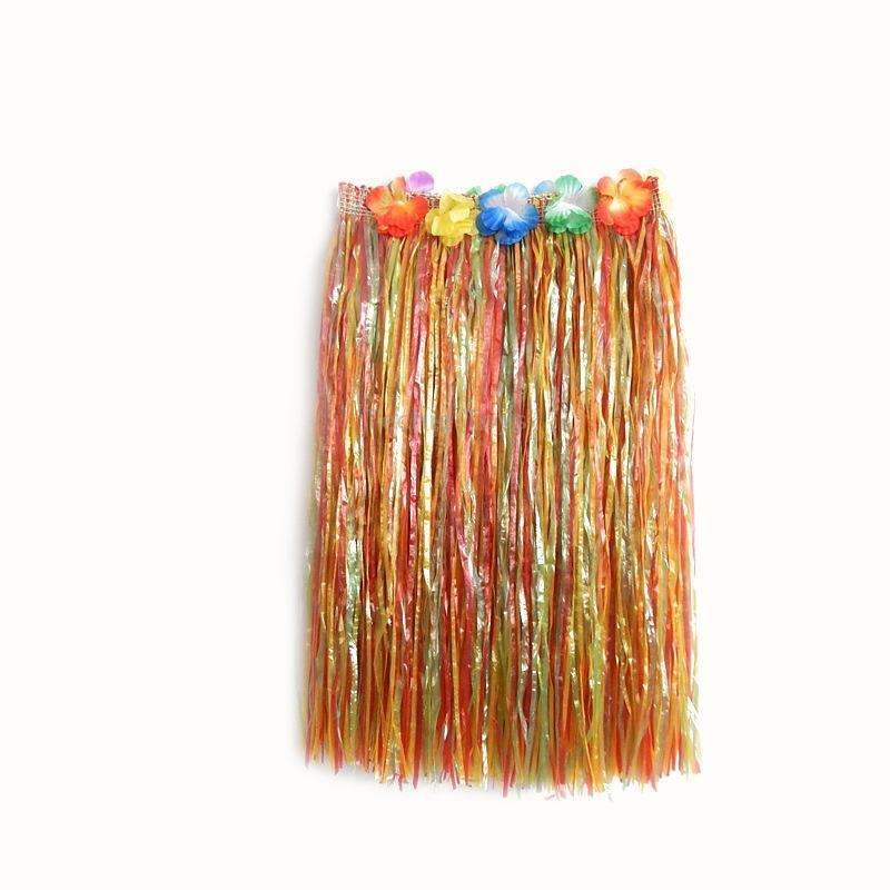 3 PCS Hawaiian Hula Party Show Dress Up Props, Size: 40cm(Single Layer Colorful)